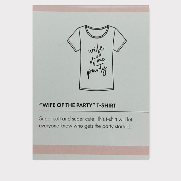 WIFE Of The Party T-shirt - Picture 3 of 5